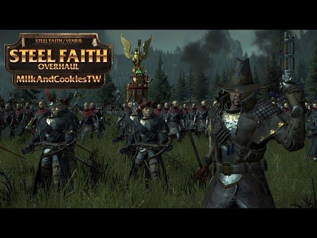 The Cult of Sigmar - New Units for Steel Faith Overhaul - Total War Warhammer Multiplayer Battle