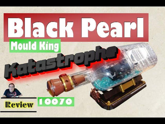 Mould King 10070 Piratenschiff in Flasche Bausteine Black Pearl - Review in Deutsch aber Katastrophe