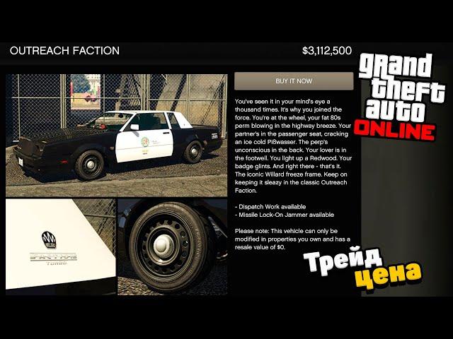 Как разблокировать Трейд цену для Outreach Faction в GTA Online: Agents of Sabotage