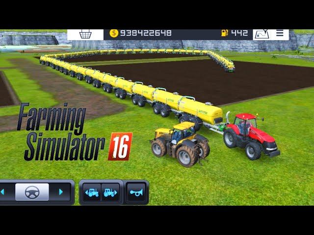 Fs 16, One Trectar With 55 SKE 18.5 PU In Fs 16, Farming Simulator 16 Gameplay @GAMER YT 55