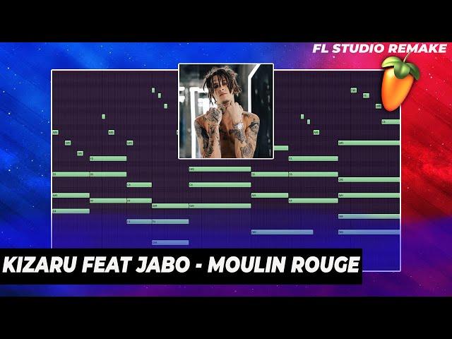 KIZARU FEAT JABO - MOULIN ROUGE  (РАЗБОР БИТА) + FLP