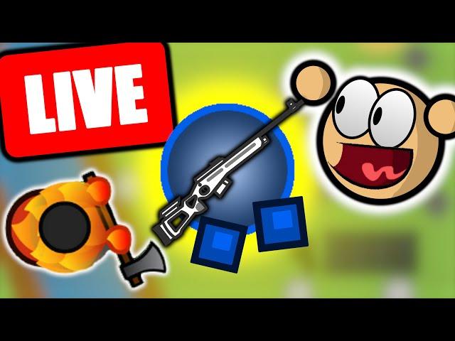  LIVE playing SURVIV.IO with FANS!  (Survev.io)