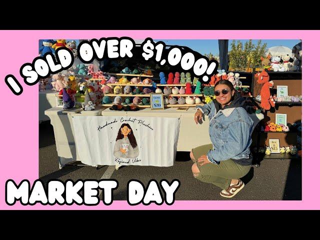 MARKET DAY SOLD OVER 1K  SOME SOLD OUT   BEST SELLERS 