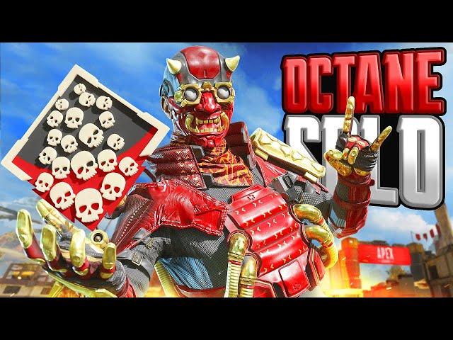 SOLO Octane INSANE 30 KILLS and 5,500 Damage Apex Legends Gameplay