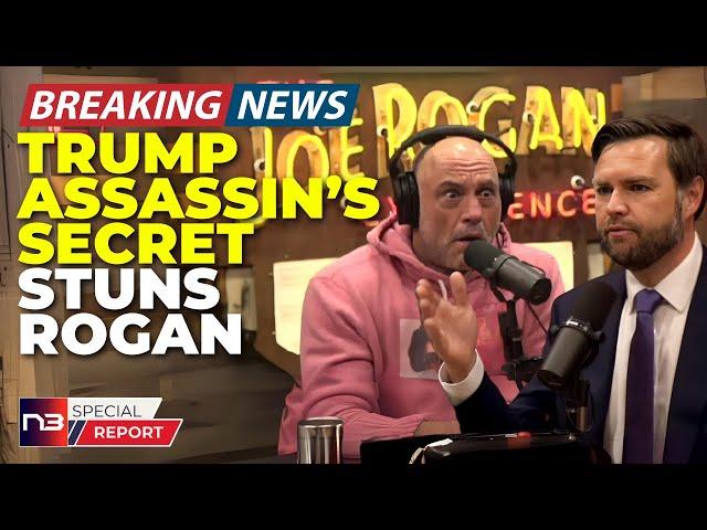 BREAKING: Watch Rogan's Reaction When JD Vance Exposes The Truth About Trump's Assassination Plot!