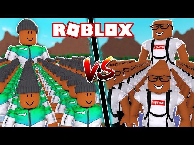 ARMY OF CLONES WAR IN ROBLOX