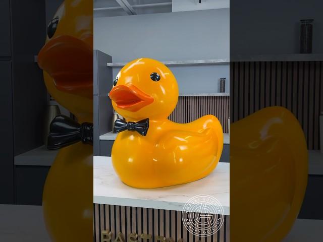 Chocolate Rubber Ducky!  Isn’t he the cutest little gentleman? #amauryguichon #chocolate #duck