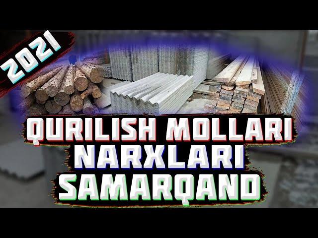 Qurilish mollari narxlari Samarqand Paxtachi 2 qism