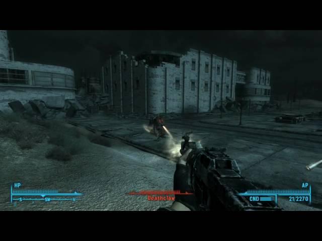 Fallout 3 How to kill a Deathclaw - HD