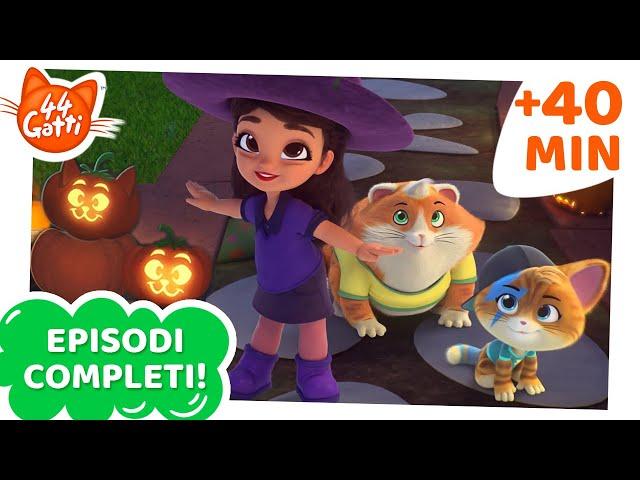 44 Gatti | 200 MINUTI | Maratona di Halloween  | Episodi Completi | Scherzetto o dolcetto?