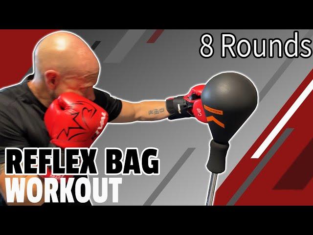 Reflex Bag Workout | 8 Rounds | Outshock Punching Ball | (English)