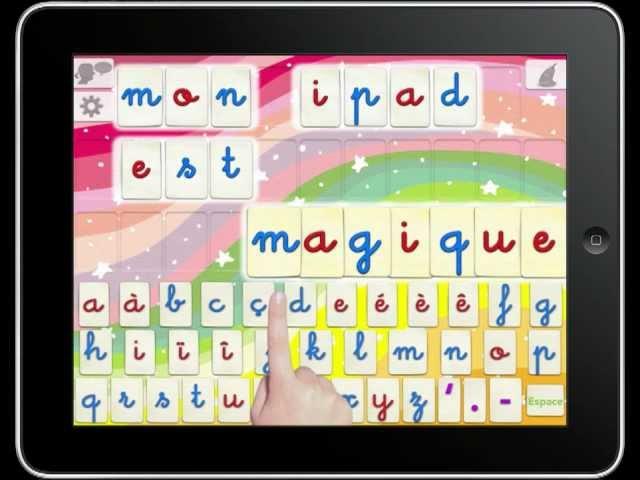 La Magie des Mots pour iPad et iPhone - tests d'orthographe et alphabet mobile parlant