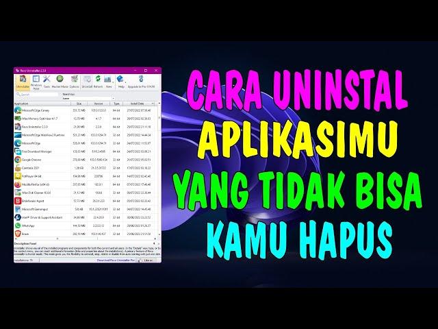 Cara Uninstall Aplikasi Yang Tidak Bisa Dihapus atau Diuninstal