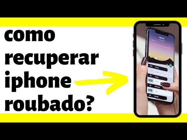 Como bloquear um iPhone roubado ou perdido?