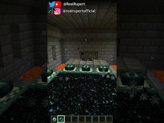 What if you throw an Ender Pearl before entering the End Portal in Minecraft?