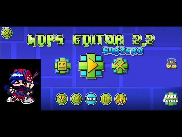 geometry dash 2.2| subzero! | Gdps editor 2.2 subzero :)