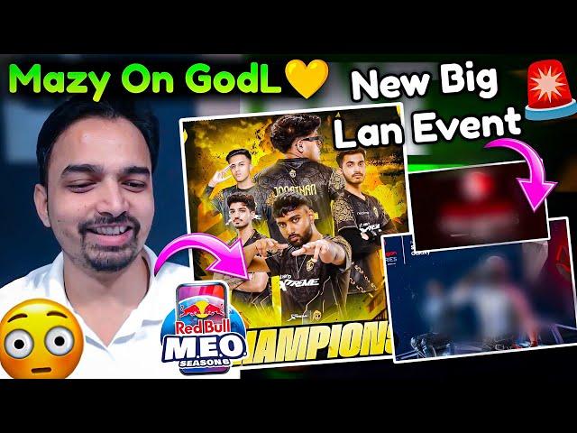 GodLike Winning Redbull MEO ~ Mazy New Big Lan Event BGMI Roadmap