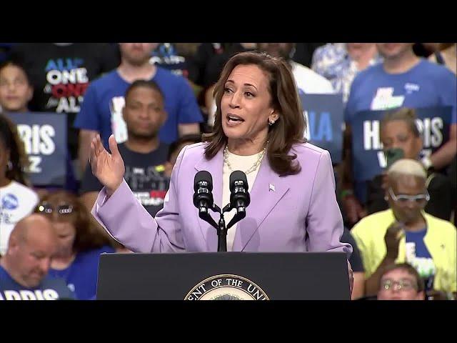 FULL SPEECH: Kamala Harris addresses Nevada voters in Las Vegas rally