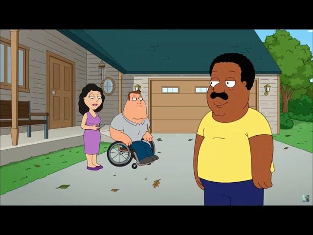 Peter kills Cleveland (Family Guy out of context)