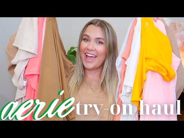 aerie summer *try-on* haul! 2024