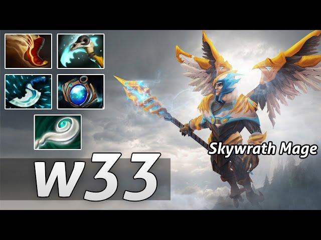 Skywrath Mage Dota 2 Mid Rank MMR by w33