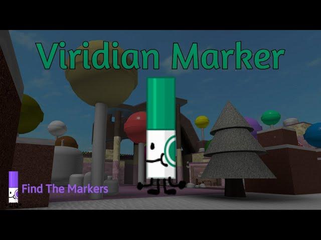 How to get Viridian Marker - Find The Markers