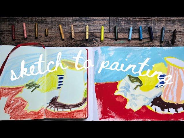 Loosening Up by Painting Negative Space