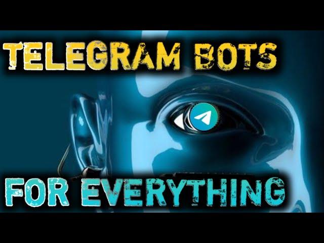 Top Secret Telegram Bots They Don't Want You to Know About!