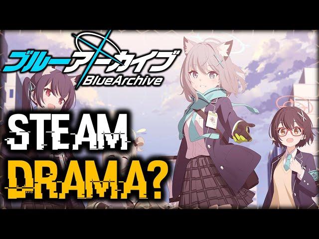 STEAM OFFICIAL RELEASE DATE! DRAMA ALREADY? | Blue Archive