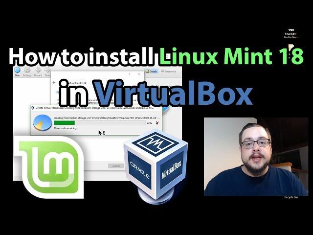 How to Install Linux Mint in a Virtual Machine using VirtualBox