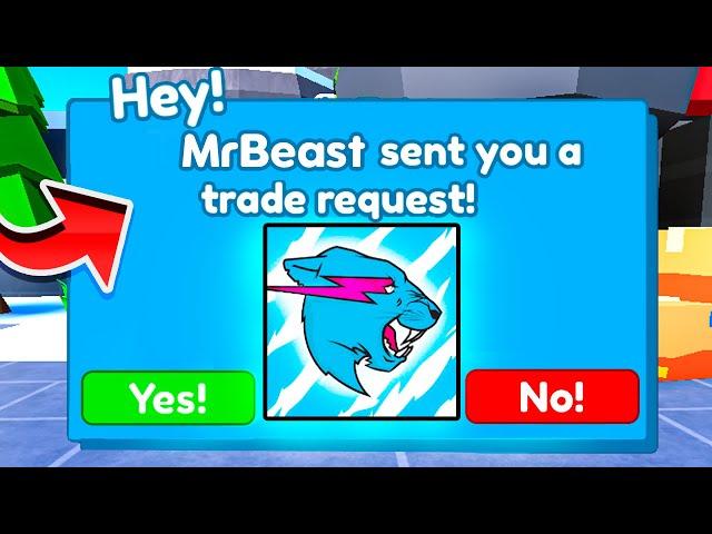 MrBeast Sent Me A TRADE And THIS Happened...  | Toilet Tower Defense Roblox