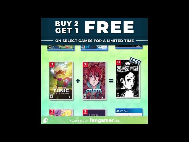 Buy 2 Get 1 Free | Fangamer.com