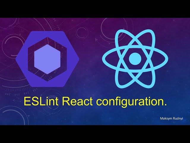 ESLint React configuration. Clean code basics.