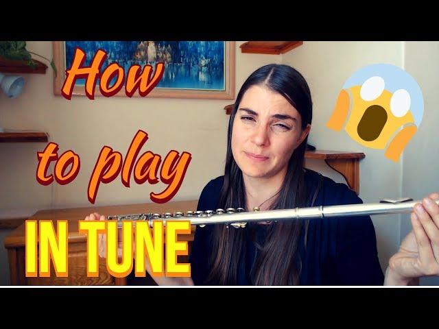 All about flute intonation | how to play in tune