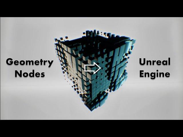 Bring Blender Geometry Nodes to Unreal Engine (works for cloth simulations too!)