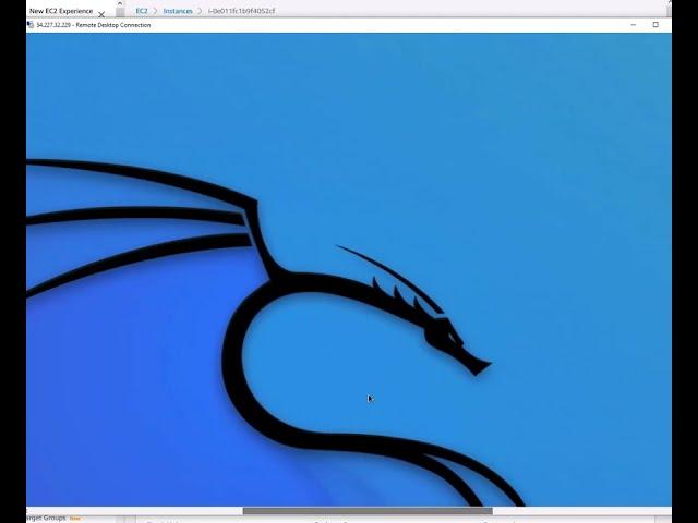 Kali 2022.2 on AWS EC2