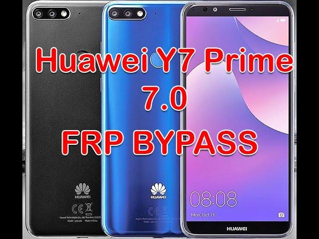 FRP REMOVE | Huawei Y7 Prime (TRT-L21A) 7.0 Google Account Bypass