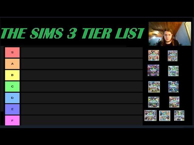 The Sims 3: Expansion Pack Tier List