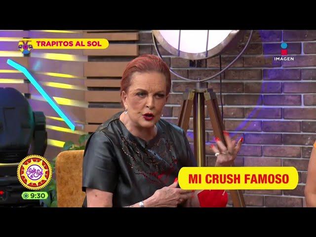 Carlos Arenas confiesa que Luzma Zetina es su crush y Paulina Mercado se pone celosa | Sale el Sol