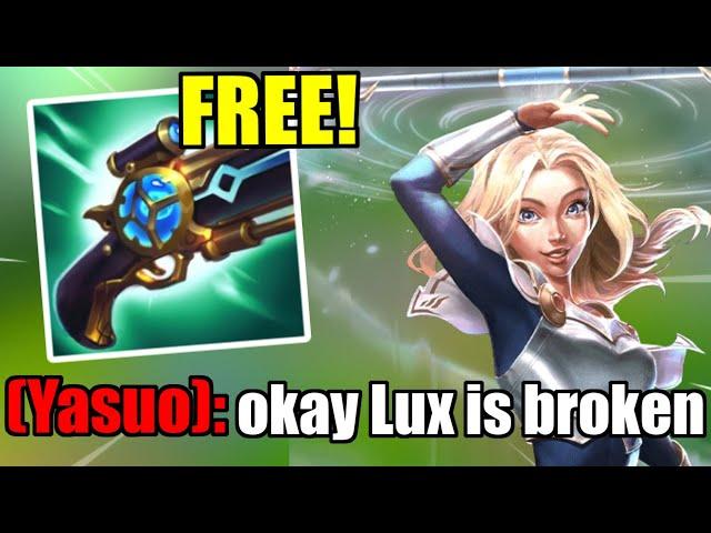 Lux Support, but I start the game with 3100 Gold...