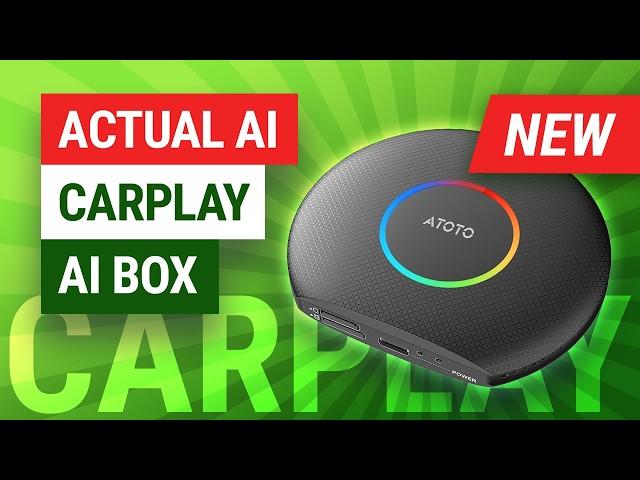 ChatGPT in Your Car?!  ATOTO CB6 Apple CarPlay AI Box Review – Is It Any Good?