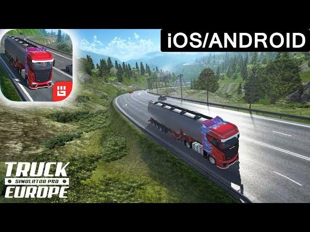 Truck Simulator PRO Europe - Gameplay Video (iOS Android)