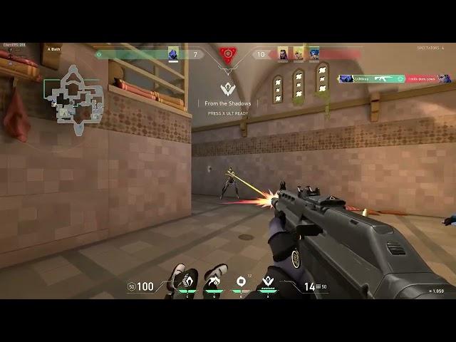 1v5 Retake Clutch VALORANT