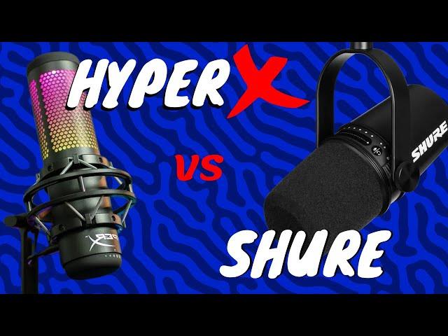 HyperX Quadcast S vs SHURE MV7 (Pros and Cons) REVIEW!