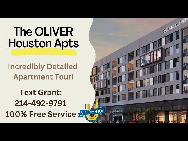 The Oliver | Two Bedroom Model Quick Walkthrough  | Houston TX Apartments |