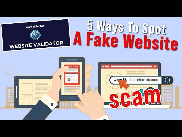 5 Ways To Spot A Fake Website