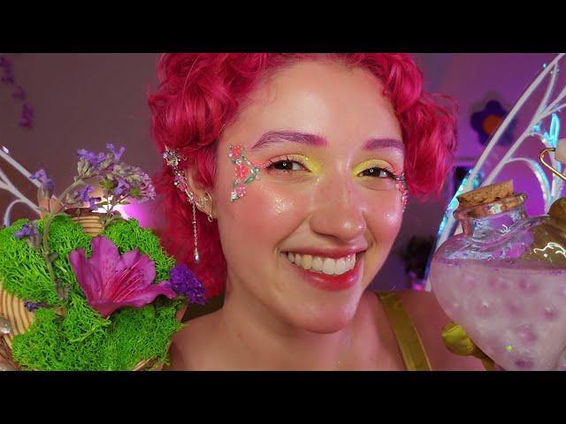 ASMR Fairy Gives You a Spring Makeover ‍️ (fantasy roleplay, layered sounds, spa rp, pampering)