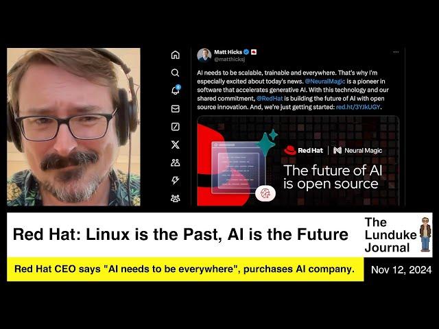 Red Hat: Linux is the Past, AI is the Future