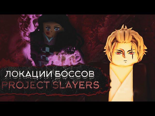 БАЗОВЫЙ ГАЙД ДЛЯ НОВИЧКОВ ПО PROJECT SLAYERS #2 ЛОКАЦИИ ВСЕХ БОССОВ. |ROBLOX|