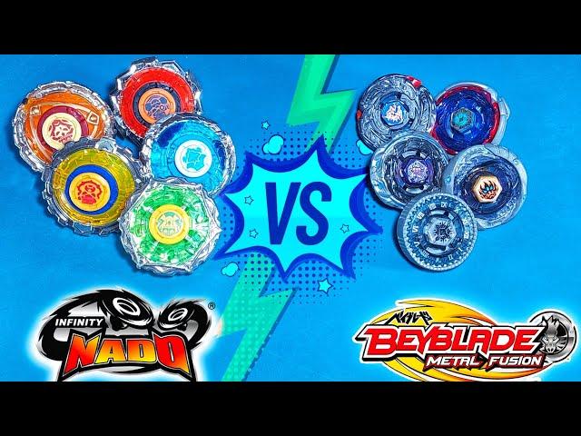 Battle of Spinning Tops ! Beyblade vs Infinity Nado ? who will win?